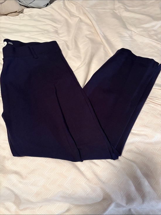 Betabrand Pants - Beta Brand Cropped Navy Dress Pants